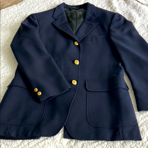Jos. A. Bank Jackets & Blazers - Jos. A. Bank Navy Blue with Gold buttons dinner / sports jacket .